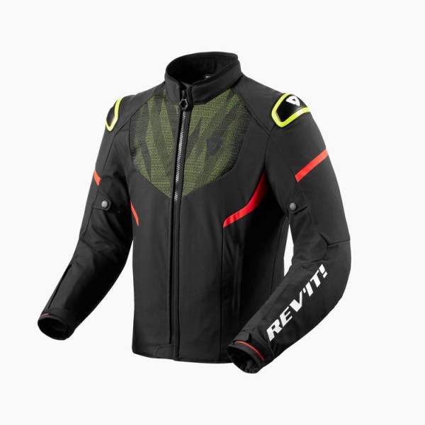 Rev'it! Revit Jacket Hyperspeed 2 H2O Black-Neon Yellow